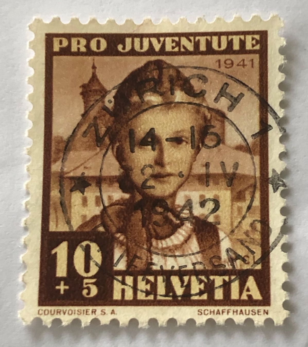 Tutti i francobolli: PRO JUVENTUTE  BRIEFMARKEN GESTEMPELT    – Usato da Aarau venduto da Billa007
