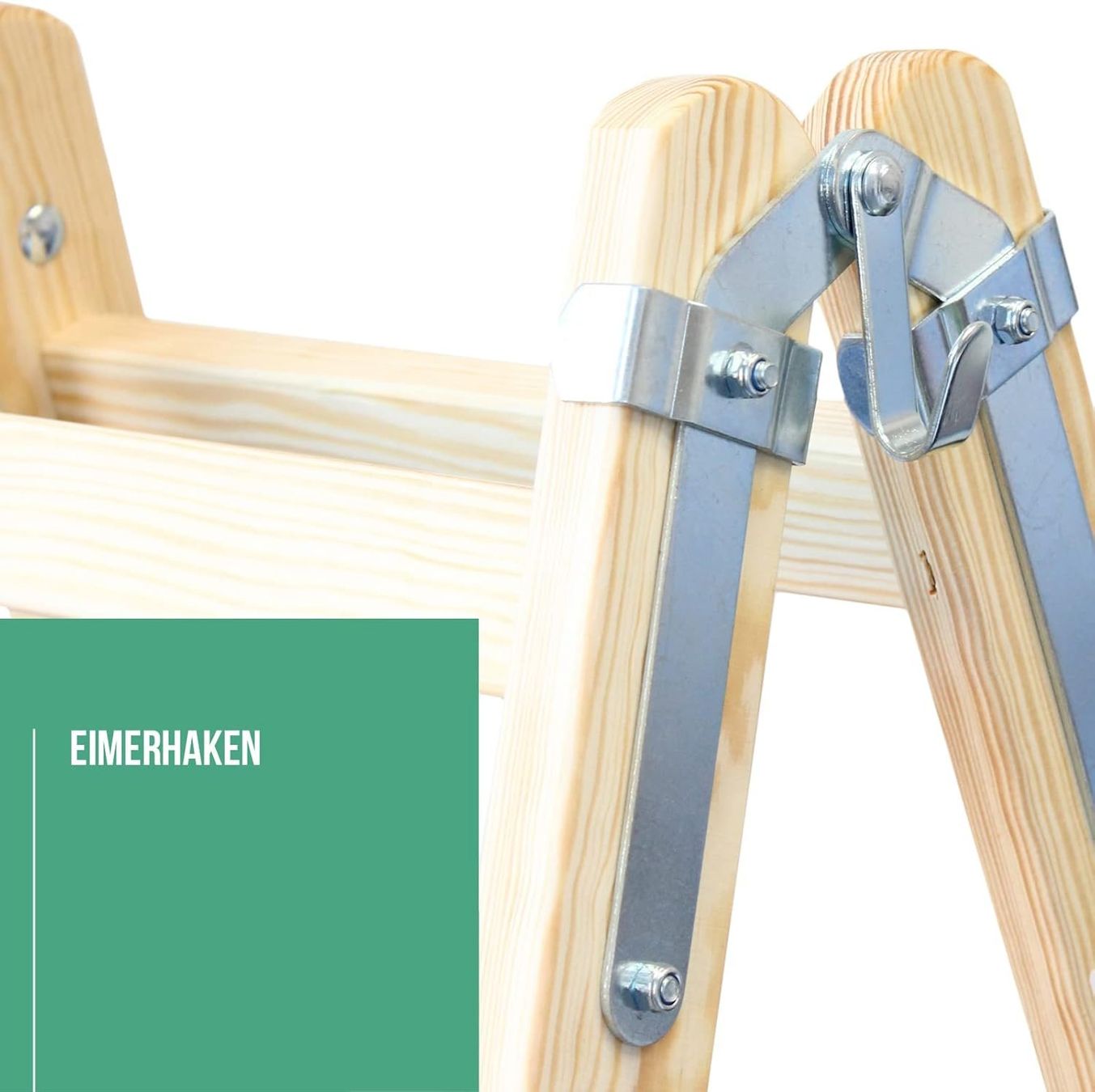 Leitern: Holzleiter mit 5 Sprossen – Neu und originalverpackt aus Bottighofen von zaap 2