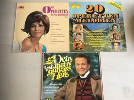 Operetten-Melodien 3 Langspielplatten