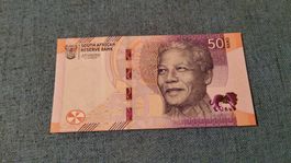 Suedafrika 50 Rand Banknote, Mandela,