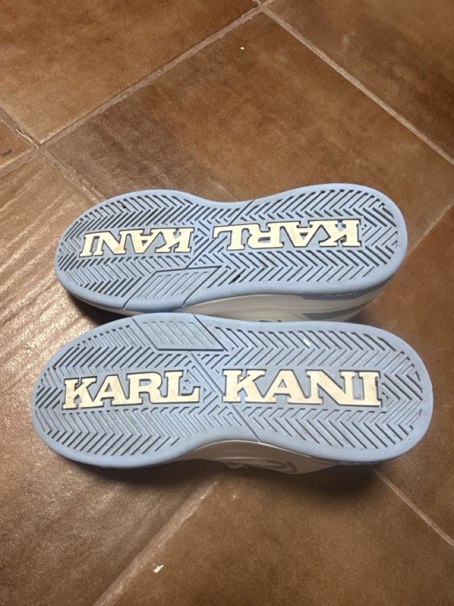 Scarpe per ragazzi: Karl Kani Sneakers weiss/hellblau 36.5 – Usato da Reinach BL venduto da team8596 1