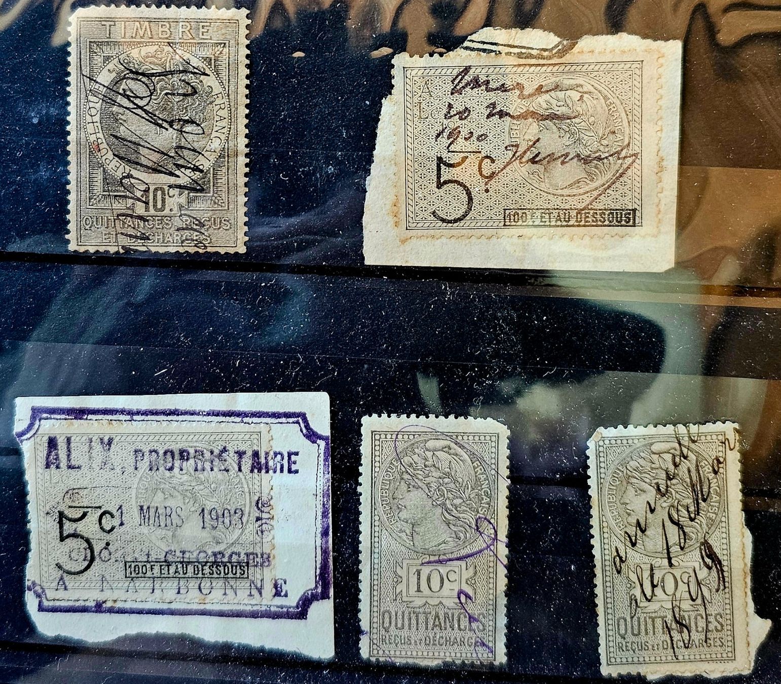 Tous les timbres: FRANCE timbres pour colis – D'occasion à Les Valettes par Nuba1
