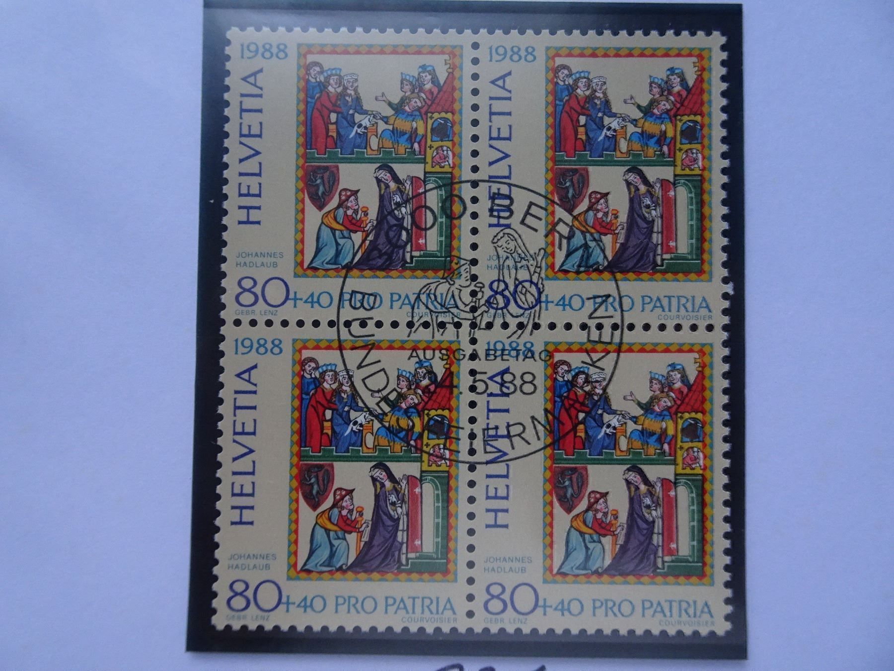 Tous les timbres: PP 1988 – Neuf (Voir description) à Aadorf par Chnorli-Furz 3