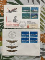 56) 2Flugbelege!Mit EXPO und PRO AEREO Viererblöcken!
