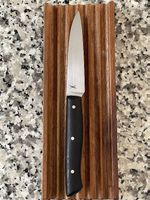 Kochmesser / Rüstmesser von Simon Herde (handgemacht)