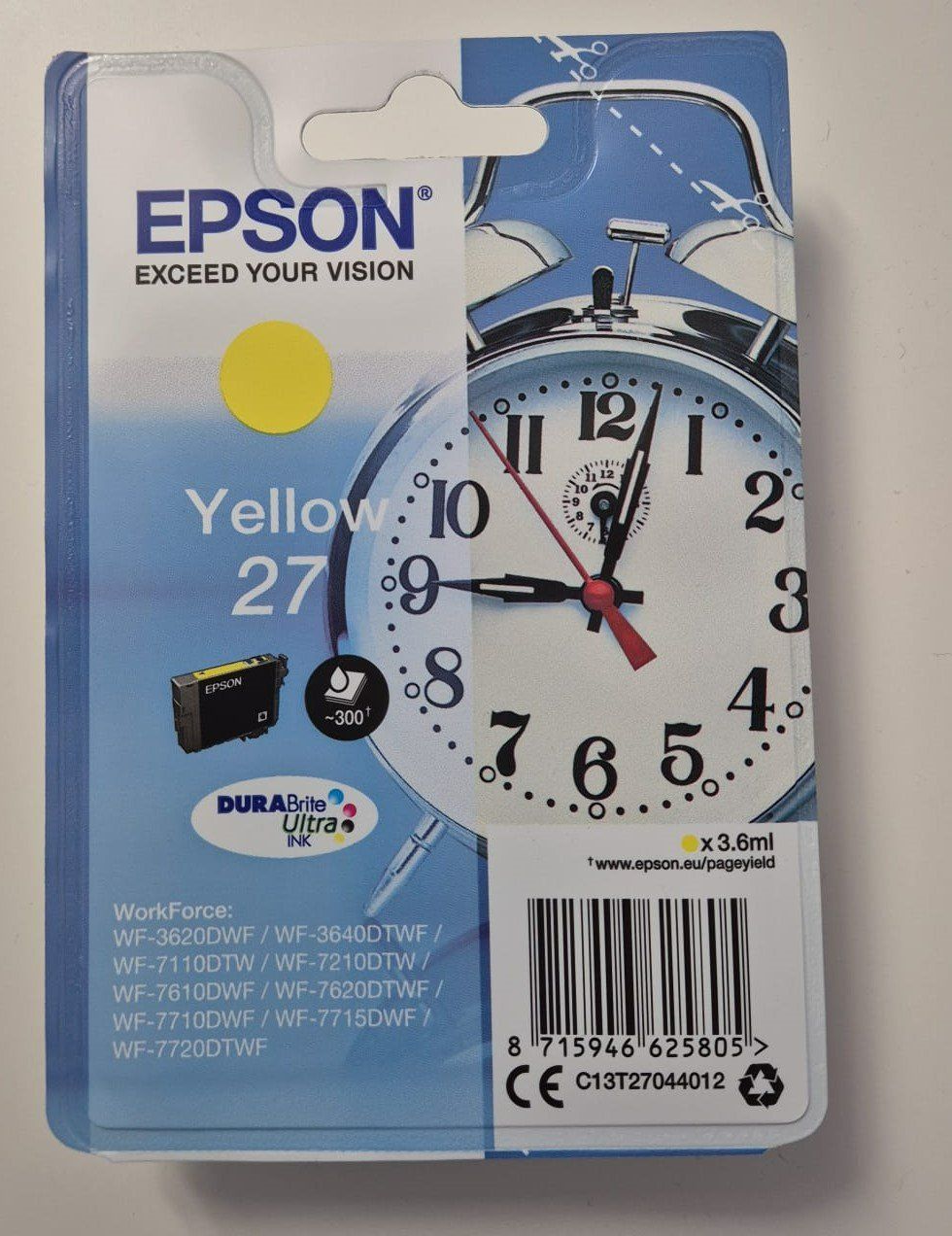 Epson Druckerpatronen & Toner: Epson 27 – Neu und originalverpackt aus Künten von cibo4 3