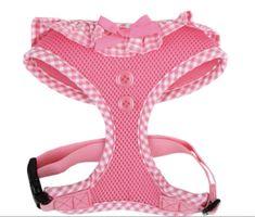 Geschirr Hunde Katze rosa Karo *NEU* Halsband Leine