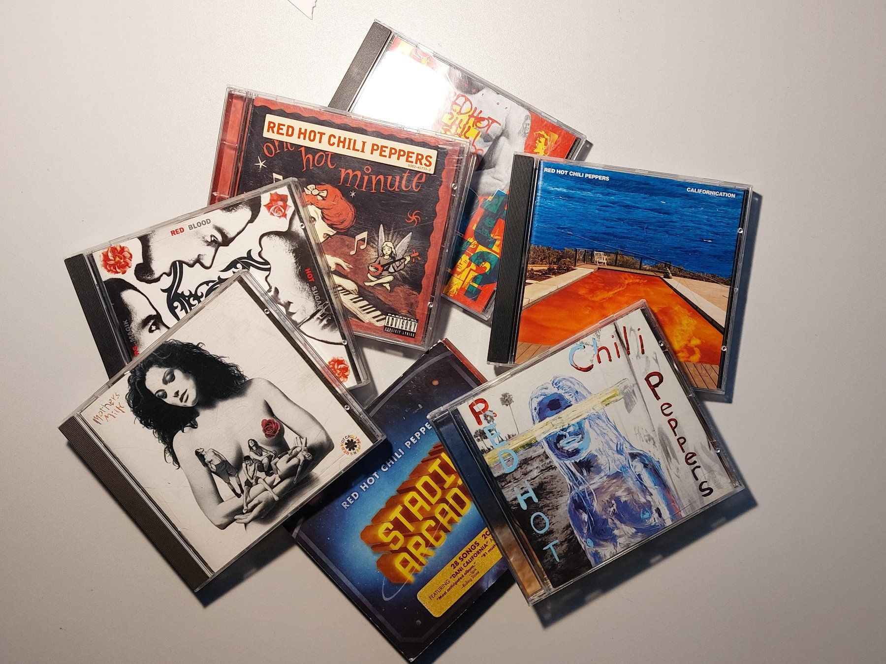CD: 7 CD's Red Hot Chili Peppers – Usato da Rickenbach ZH venduto da Pabag