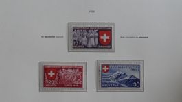 Schweiz. Landesausstellung in Zürich 1939 ungestempelt