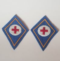 Kragenspiegel Rotkreuzdienst der schweizer Armee
