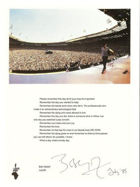 Tutti i DVDs: Various – Live Aid - Vergriffene 4 DVD – Usato da Brittnau venduto da Zibu 1