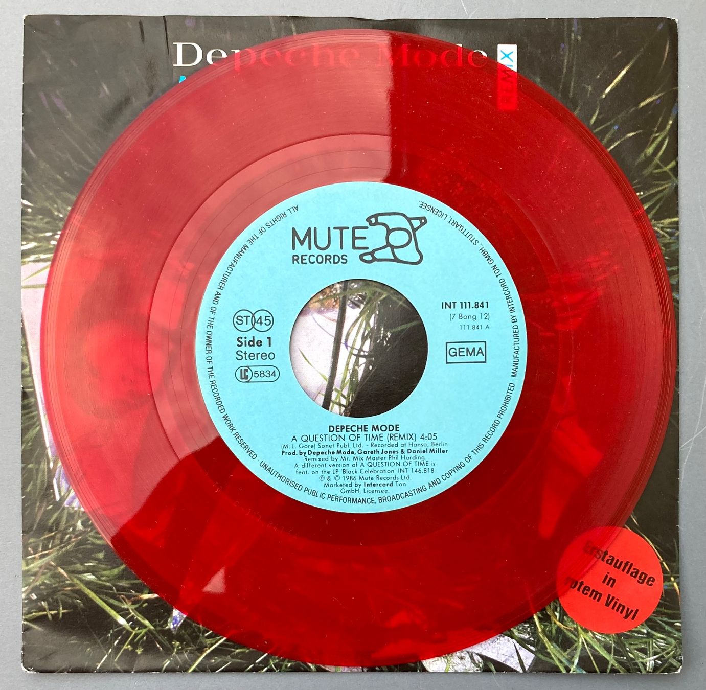 Schallplatten: DEPECHE MODE - A QUESTION OF TIME (REMIX) – Gebraucht aus Poliez-Pittet von  2