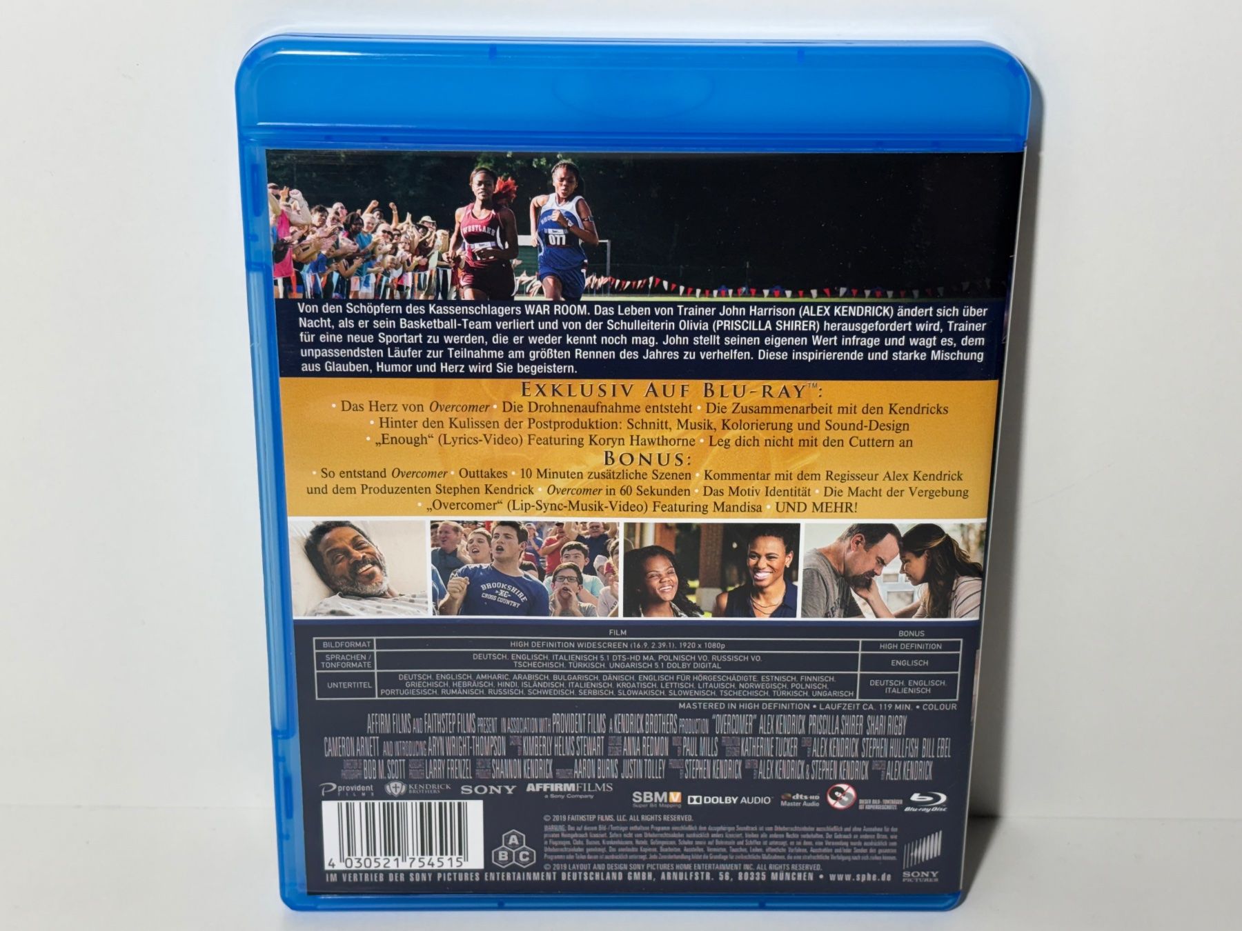 Tous les DVDs: Overcomer Blu Ray – D'occasion à Wilderswil par Sstriker 1