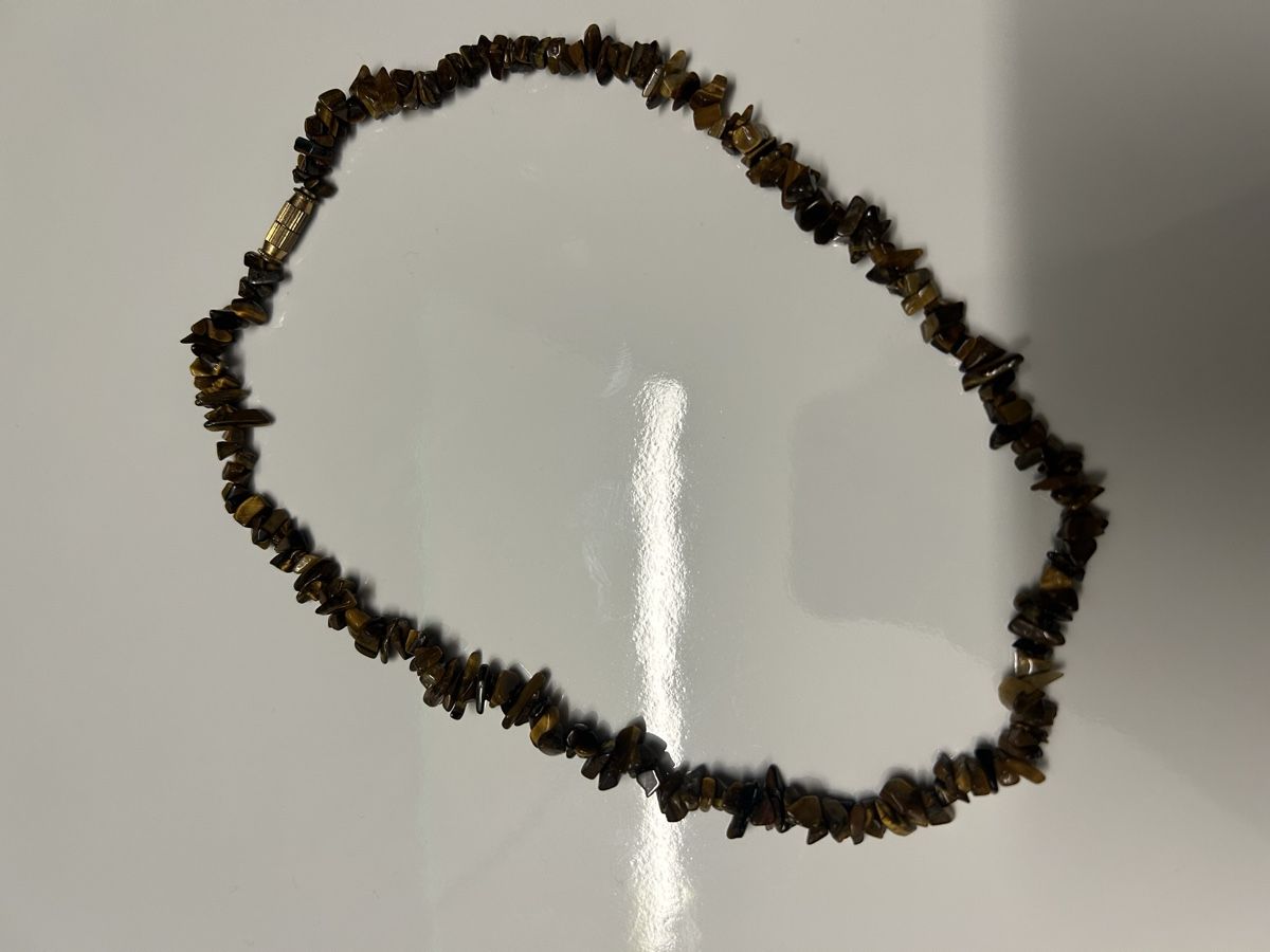 Catenine: Halskette Tigerauge Steinkette – Usato da Thundorf venduto da mar_dqc5