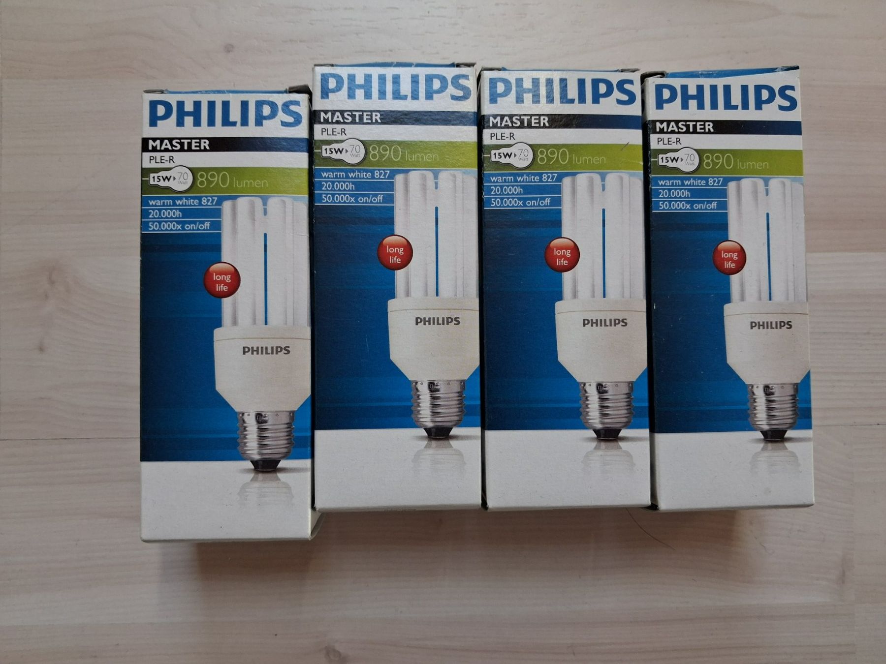 Philips Lampade: 4 X SPARLAMPE E 27  15 WATT – Nuovo e nell'imballaggio originale da langnau venduto da Santos1411