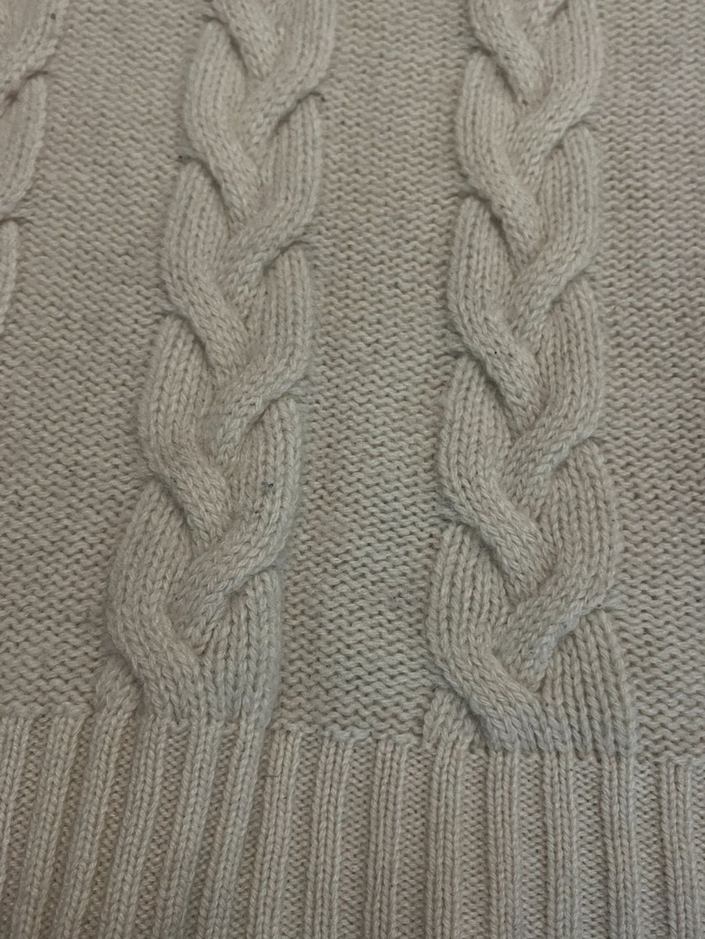 Burberry Maglioni & Felpe: Thomas Burberry Strickpullover cremefarben XS Zopfm – Usato da Zürich venduto da Firstprincess 7