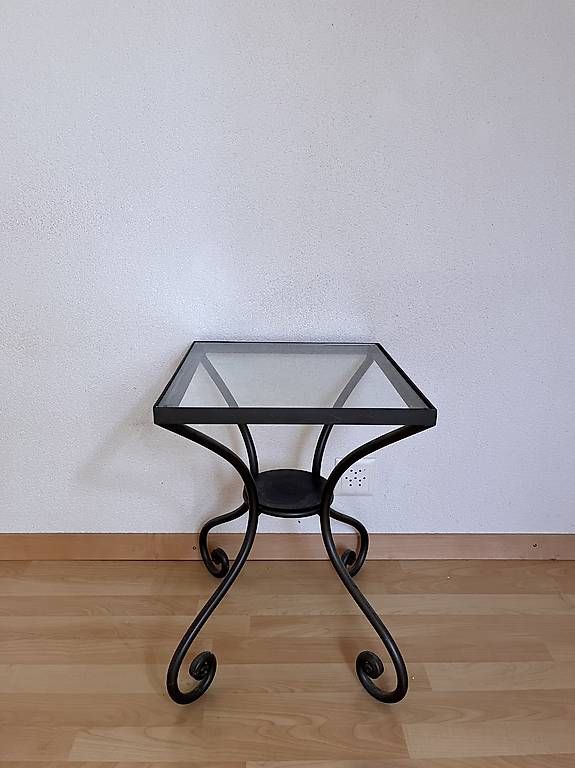 Comodini: Tables de chevet en fer forgé  – Usato da Les Evouettes venduto da Florikatia 2