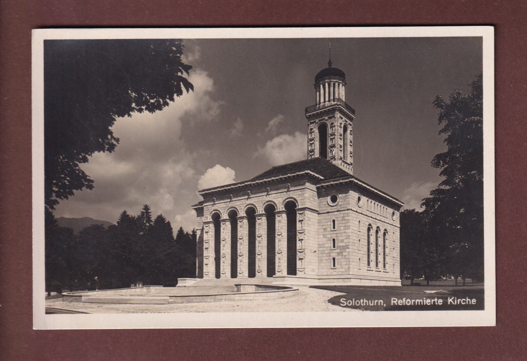 Cartoline postali: SOLOTHURN - Refomierte Kirche – Usato da Pully venduto da nicecards-shop
