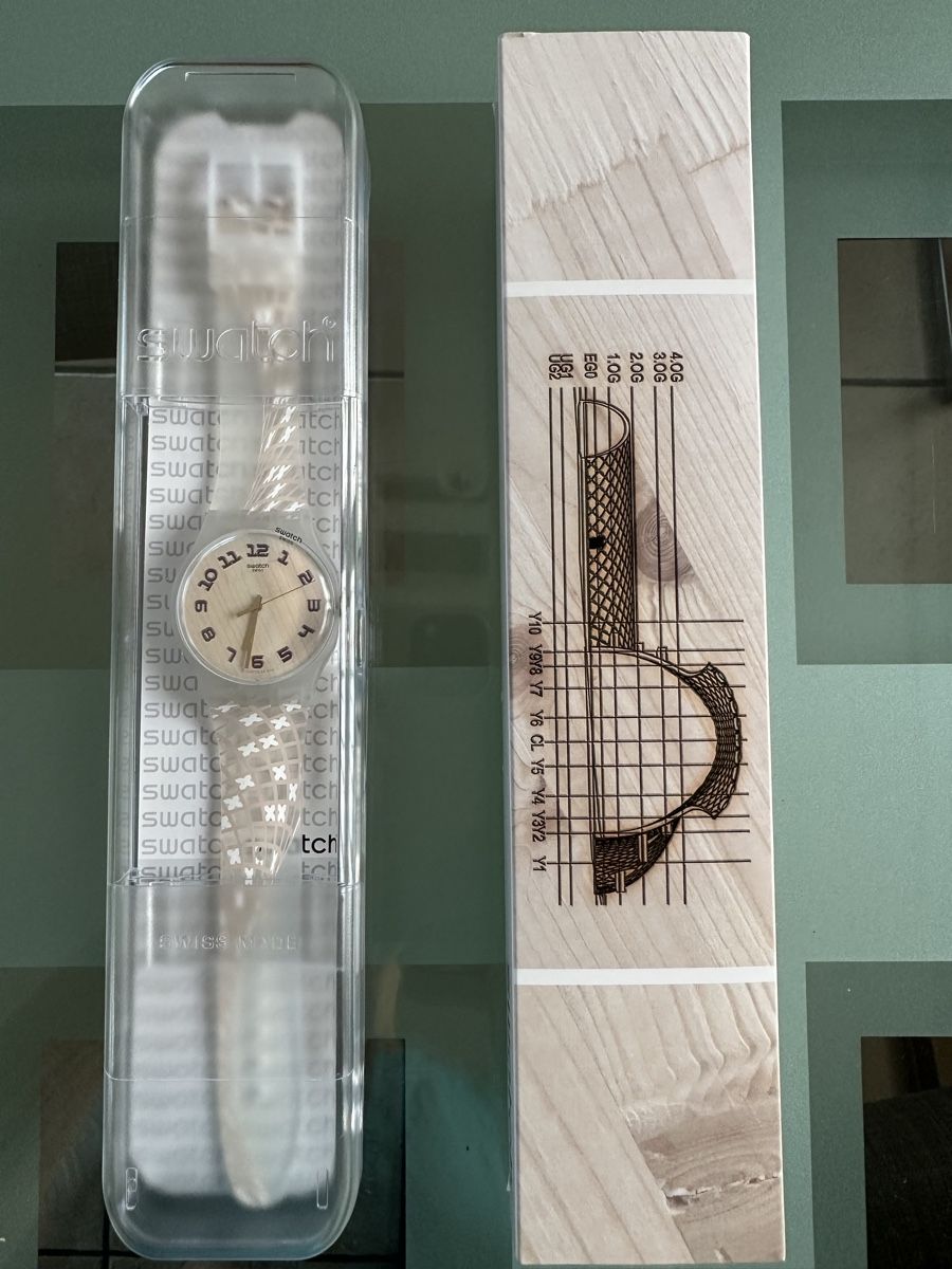 Swatch Smartwatch: Swatch Aktionärsuhr  – Nuovo e nell'imballaggio originale da Wettingen venduto da Baggi7