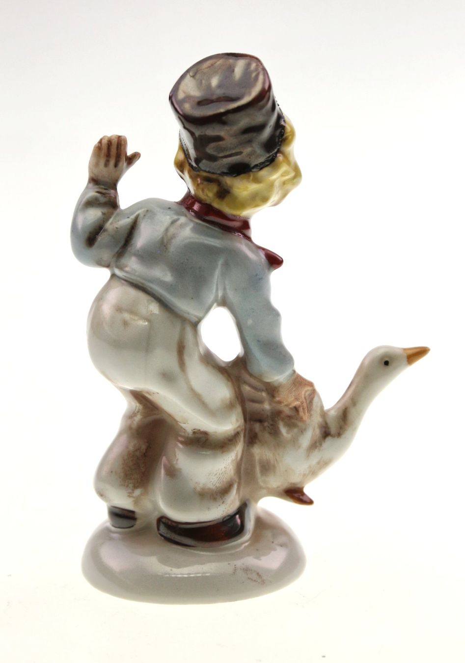 Statuette: süsser Gänsejunge Gräfenthal GDR Germany – Usato da Langenthal venduto da hamster-raeumung 2