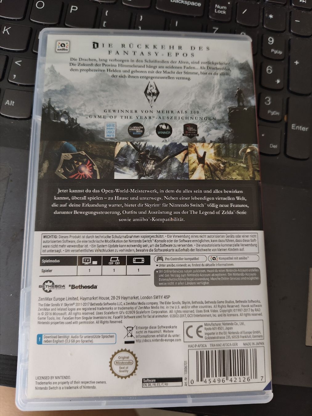 Giochi: The Elder Scrolls V: Skyrim – Usato da Basel venduto da xiadgn9 1