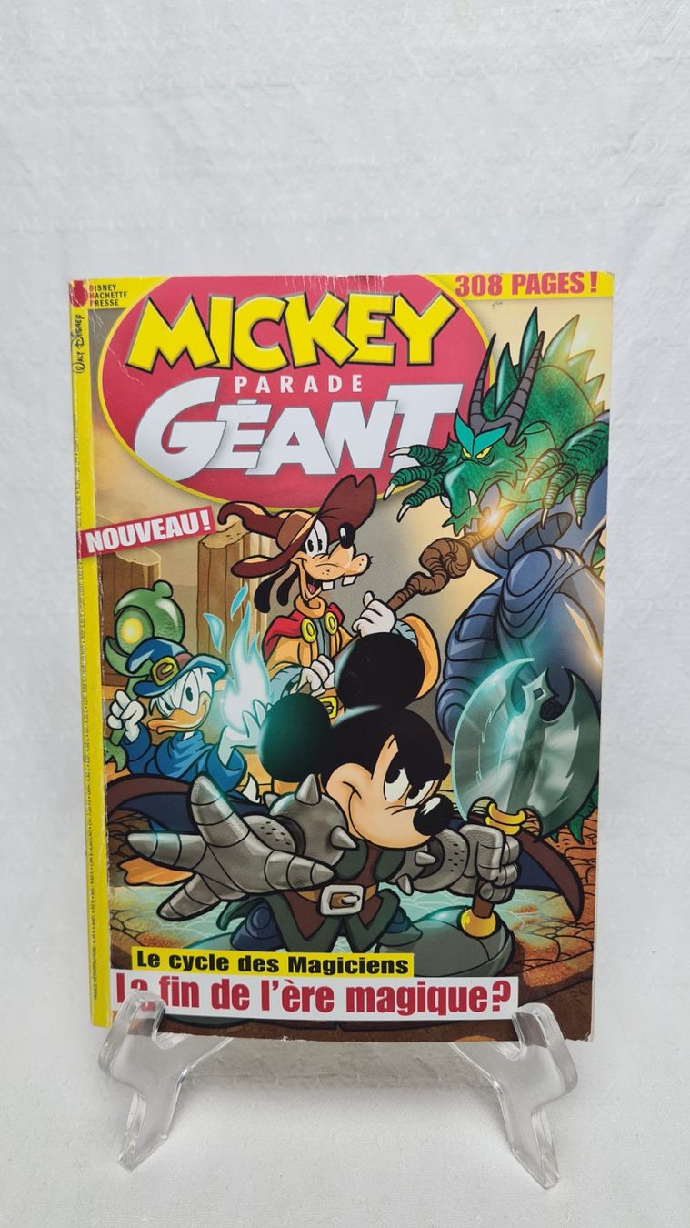 Fumetti: Mickey Parade Géant N°334 "Le Cycle des Magiciens" BD – Usato da courtelary venduto da ikidin65