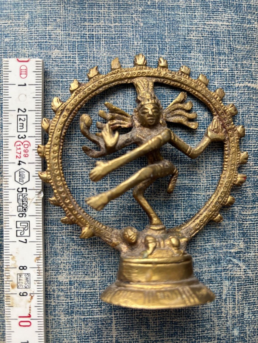 Figuren: Antike Shiva Statue, Messing, Indien, Vintage – Gebraucht aus Horgen von uge_pd5p 2