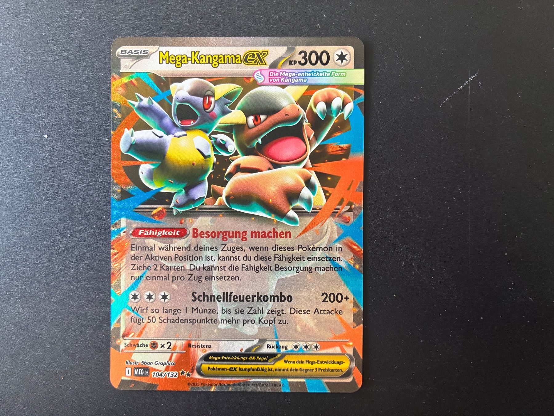 Pokémon Sammelbilder & Trading cards: Mega Kangama EX 104/132 - Mega Evolution - de – Neu (gemäss Beschreibung) aus Hütten von yve_tf69