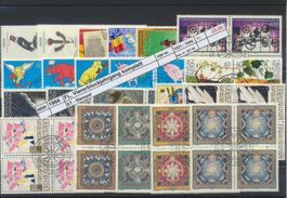 1994 Liechtenstein, Viererblockjahrgang, ET - Stempel
