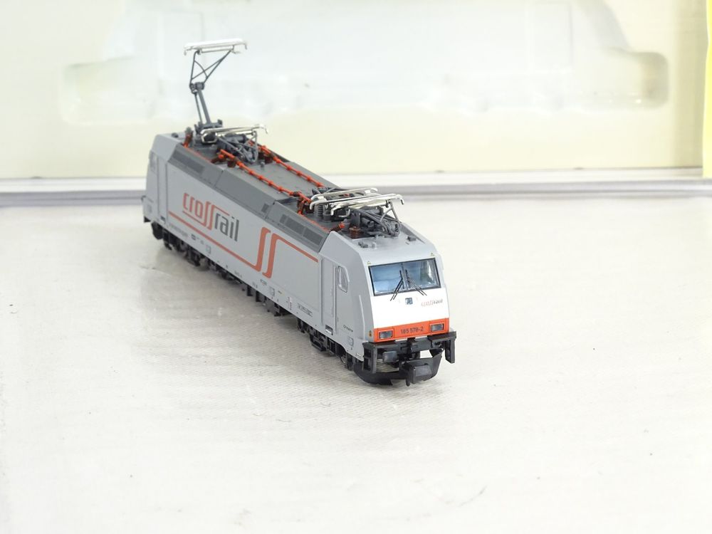 Minitrix 12596 Crossrail BR185, Grau, DSS/Analog, Spur N,OVP (Gebraucht ...