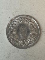 5 RAPPEN 1963 VZ SCHÖNE PATINA GUTES SAMMLERSTÜCK