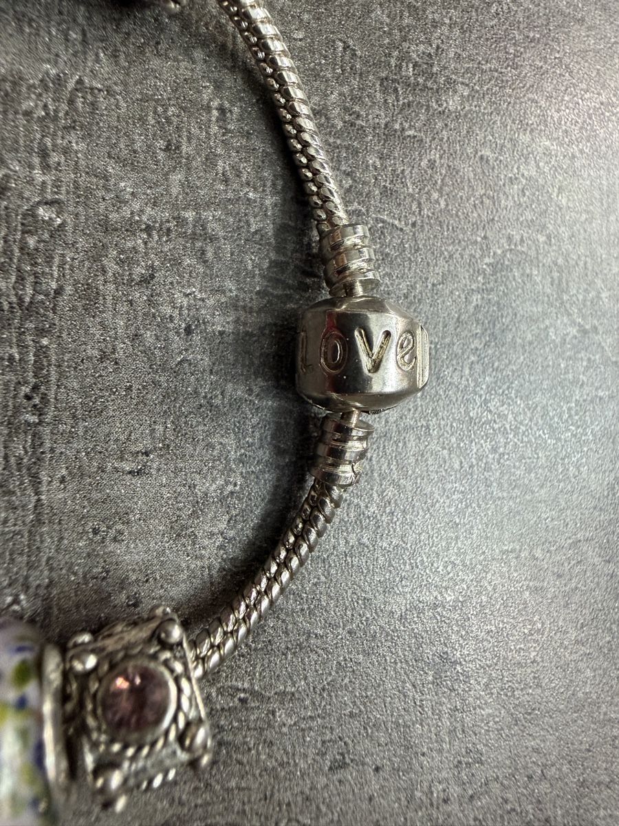 Bracciali & Braccialetti: Silberarmband wie ein Pandora Armband – Usato da Grenchen venduto da servet.t 2