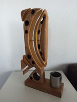 Holz-Skulptur Handgemacht 335mm (mit Kerze) Unikat