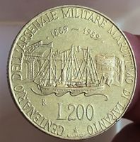 ITALIEN 200 LIRE 1989