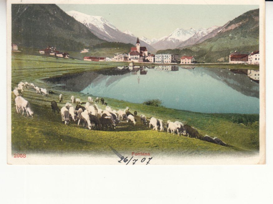 Cartoline postali: Fontana 1907 – Usato da Bürglen TG venduto da StampGraf