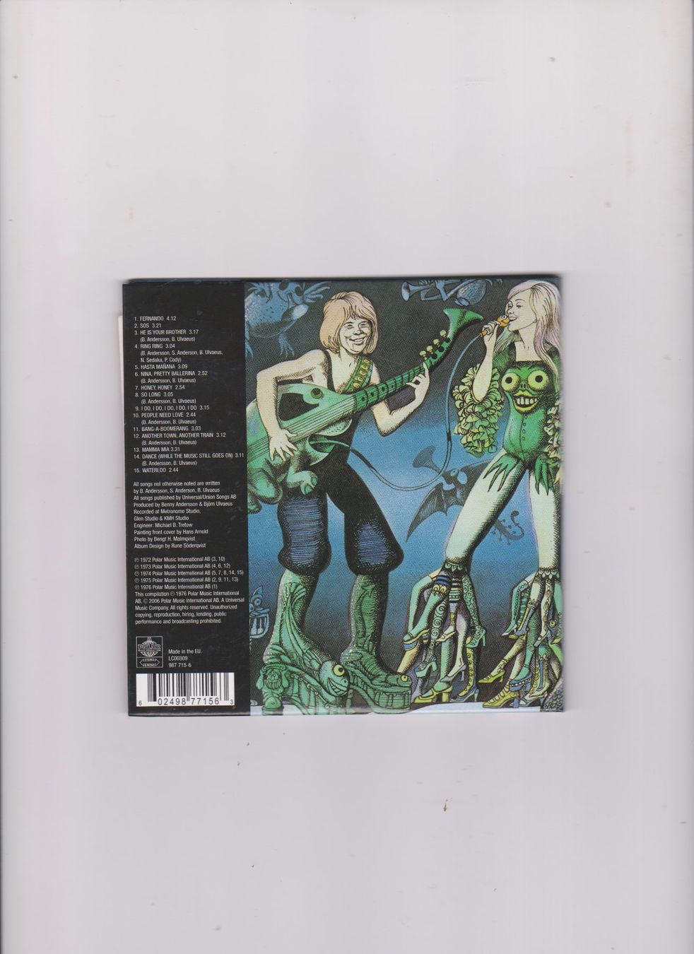 CD: ABBA Greatest Hits CD 30th Anniversary – Usato da Bex venduto da Canouille 1
