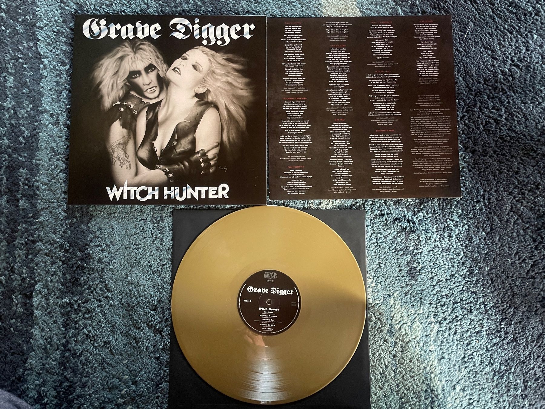 Dischi in vinile: Grave Digger  ‎– Witch Hunter  LP 2018 – Usato da Neuenhof venduto da django3001
