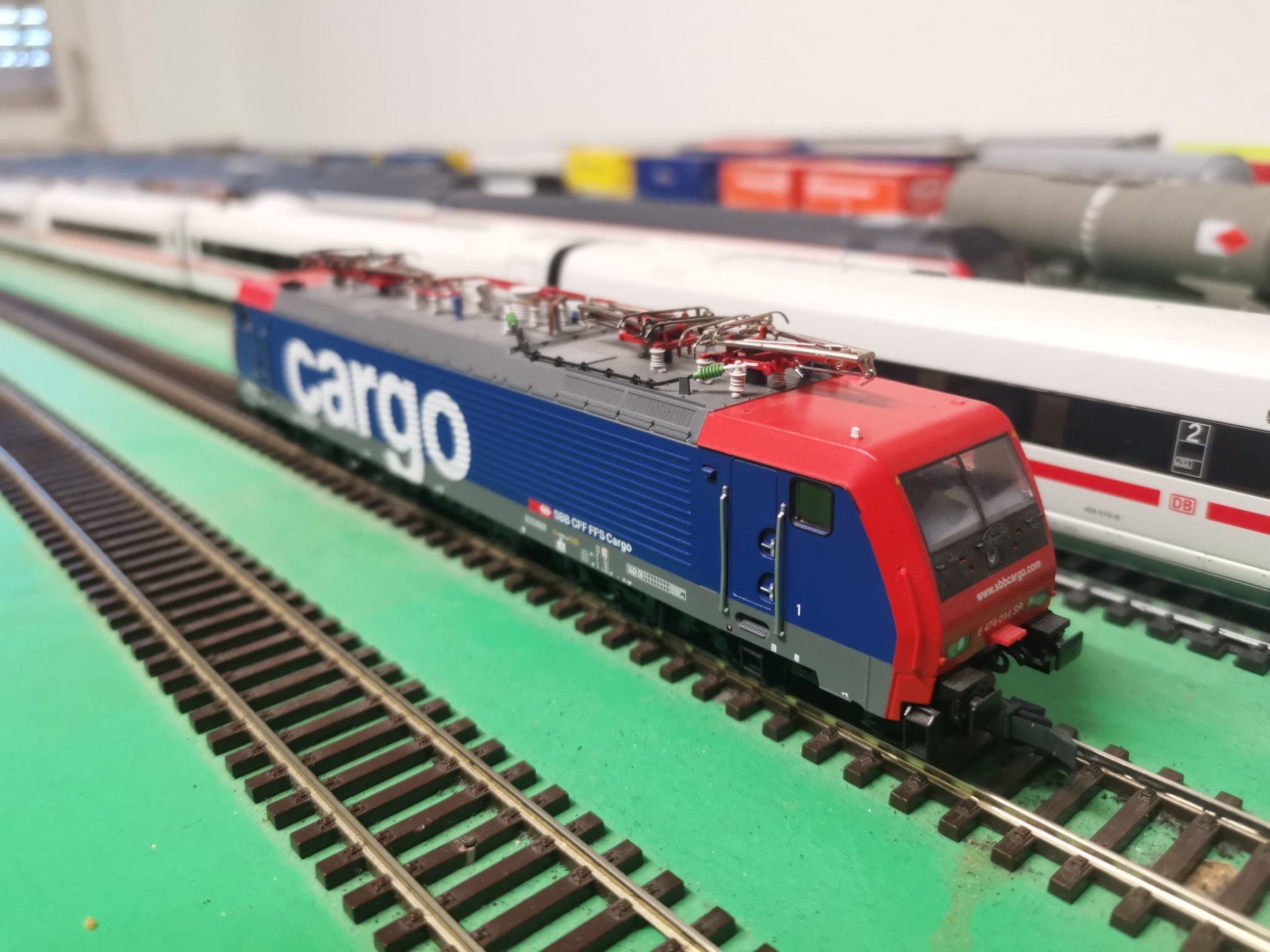 Roco Modellini di ferrovie: Roco 63666 - Re 474 014 der SBB Cargo – Usato da St. Margrethen SG venduto da tribeli98 5