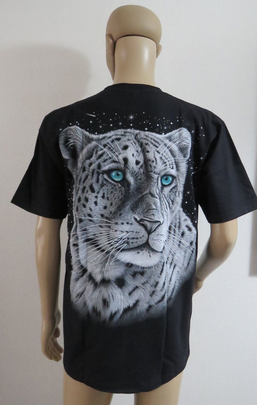 T-shirt: T-Shirt - LEOPARD - Neu - Grösse: L - 100% Baumwolle – Nuovo e nell'imballaggio originale da Grenchen venduto da Yamahwildstar16 3