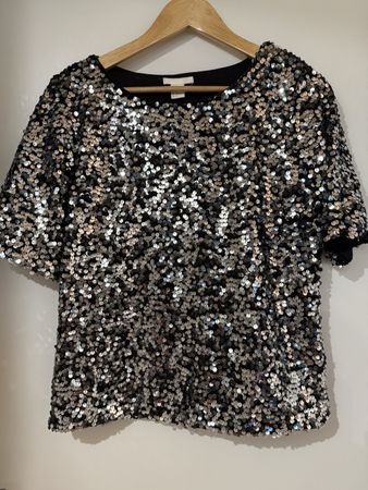 Haut à sequins / Taille M