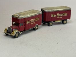 GB5- Wiking Mercedes L 2500 Möbelwagen Max Marotzke gealtert