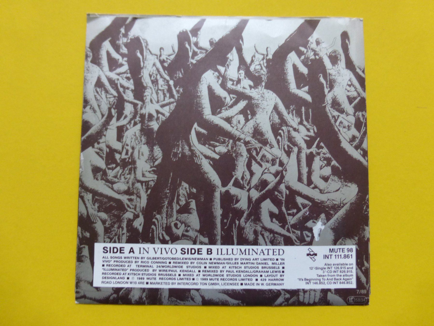 Dischi in vinile: Wire – In Vivo – Usato da Zürich venduto da Swiss57 1