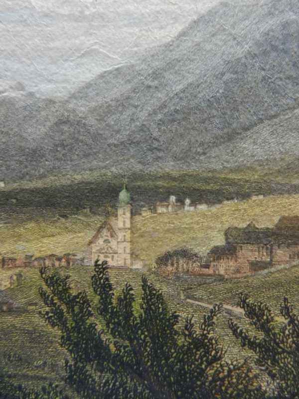 Stiche: Disentis Kloster koloriert – Gebraucht aus Risch von Rischli15 8
