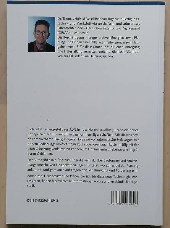 Libri: Holzpellet Heizungen – Nuovo (secondo la descrizione) da Marthalen venduto da bahnundflug 1