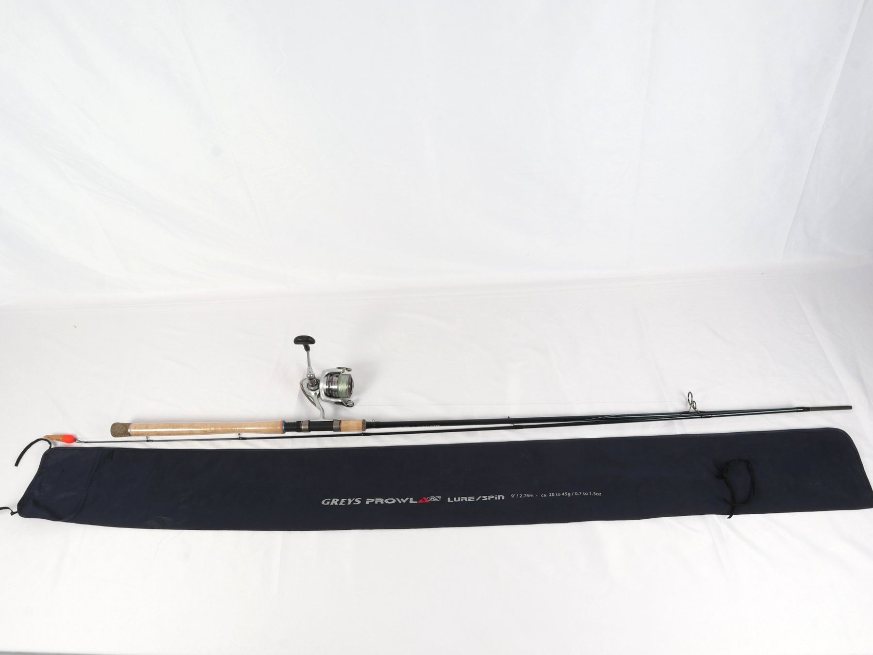 Canne da pesca: GREYS PROWL Lure/Spin Rute inkl. Laguna E 2500 A – Usato da Steinen venduto da Restwert_Steinen