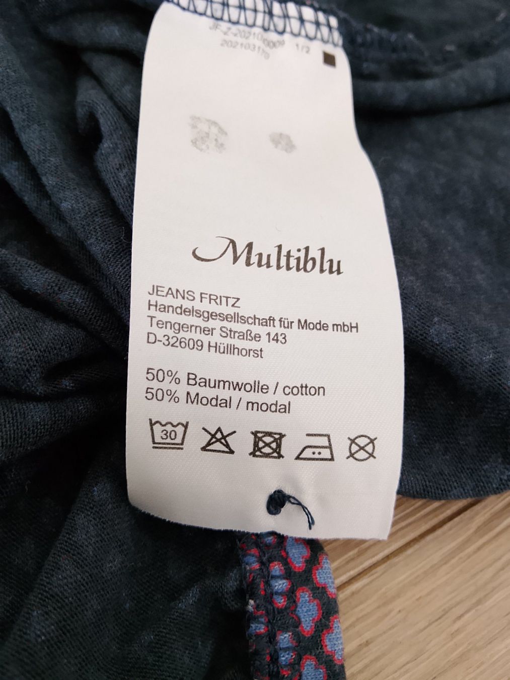 Camicette: Multiblu Damen Bluse Gr. M Sommerlich Print 3/4 Ärmel – Usato da Bellikon venduto da MellonCollieMitTwint 2