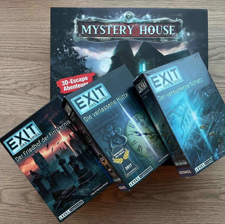 Schmidt Spiele 49385 Mystery House – Ritorno A Tombstone, Espansione Gioco Escape, Da 1 A 5 Giocatori, 12+ Anni