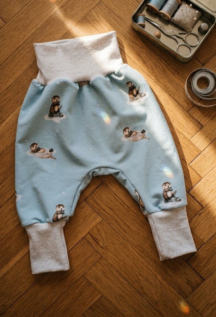 Hosen: Cozy Sweatpumphose Gr.74 / Gr.80 – Neu und originalverpackt aus Bänk (Dägerlen) von Quatschdachs