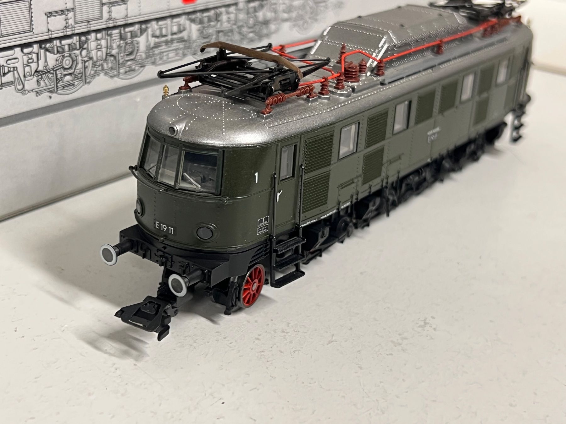 Märklin Modellini di ferrovie: Märklin 39190  BR E 19 DB H0 AC Digital – Nuovo (secondo la descrizione) da Neuenhof venduto da ludovicco 4
