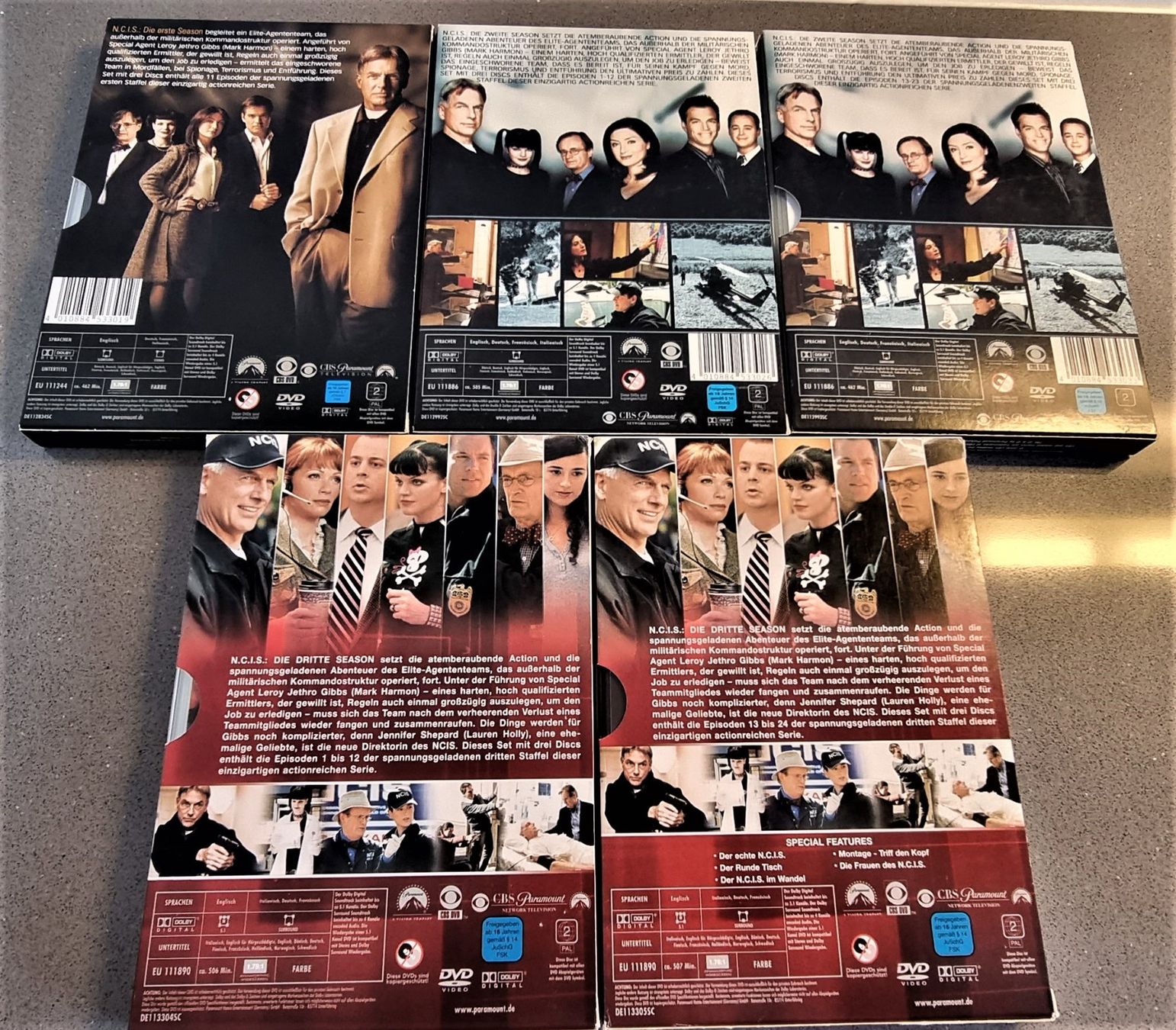 Alle DVDs: NCIS TV-Serie (DVD) – Gebraucht aus Niedergösgen von rex_5013 2